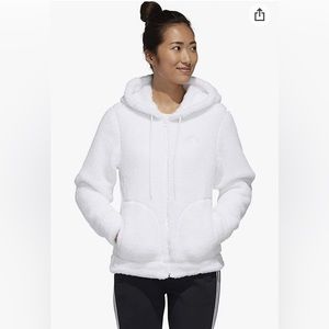 Adidas Women’s Must Haves Sherpa Hoodie